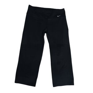 Nike Kids Black Capri Leggings